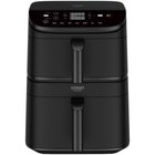 Cosori Turbo Tower Double 10.8 L Stand-alone 2630 W Hot air fryer Black