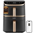 Cosori Turbo Tower Pro Smart Single 10.8 L Stand-alone 2630 W Hot air fryer Black, Gold