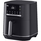Braun HF5050 Single 6 L Stand-alone 2000 W Hot air fryer Black, Grey