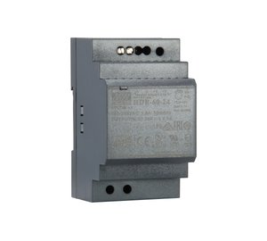 LevelOne 24V DC Industrial Power Supply, 60W, DIN-Rail