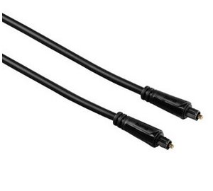 Hama 00122255 audio cable 0.75 m TOSLINK Black