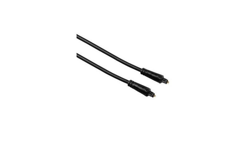 Hama 00122255 audio cable 0.75 m TOSLINK Black
