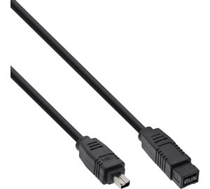 InLine FireWire 400 to 800 1394b Cable 4 / 9 Pin male 1m