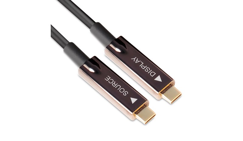 CLUB3D USB Gen 2 Type C Active Optical Cable A/V Unidirectional M/M 20 m/ 65.62 ft