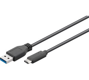 Microconnect USB3.1CA3 USB cable USB 3.2 Gen 1 (3.1 Gen 1) 3 m USB C USB A Black