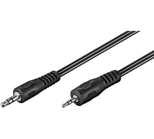 Microconnect AUD3525LL2 audio cable 2 m 3.5mm 2.5mm Black