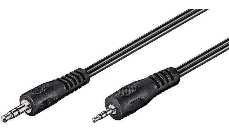 Microconnect AUD3525LL2 audio cable 2 m 3.5mm 2.5mm Black