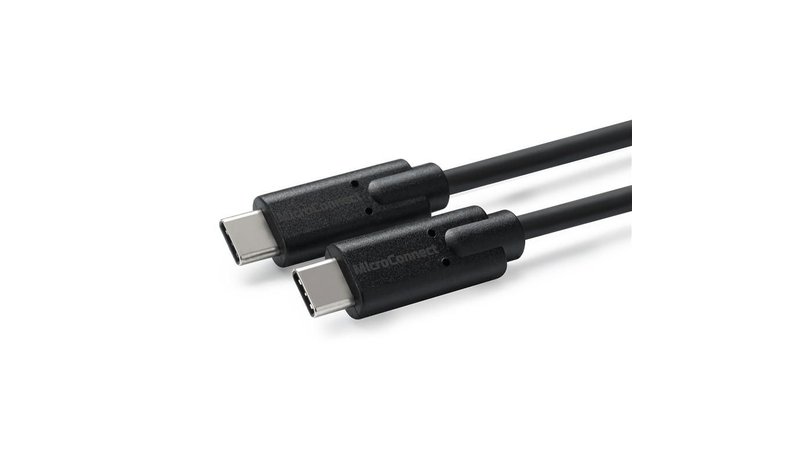 Microconnect USB3.1CC2 USB cable USB 3.2 Gen 2 (3.1 Gen 2) 2 m USB C Black