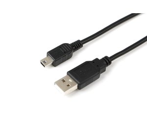 Microconnect USBAMB505 USB cable USB 2.0 0.5 m USB A Mini-USB B Black