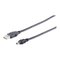Microconnect USBAMB82 USB cable USB 2.0 1.8 m USB A Mini-USB B Black – kuva 1