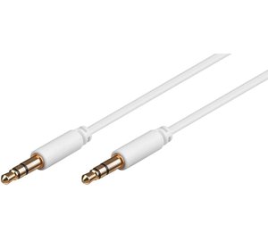 Microconnect AUDLL3W audio cable 3 m 3.5mm White