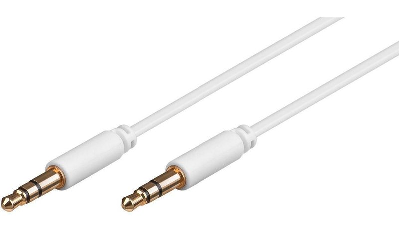 Microconnect AUDLL3W audio cable 3 m 3.5mm White
