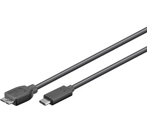 Microconnect USB3.1CAMIB3.06 USB cable USB 3.2 Gen 2 (3.1 Gen 2) 0.6 m USB C Micro-USB B Black