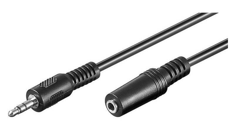 Microconnect AUDLR1.5 audio cable 1.5 m 3.5mm Black