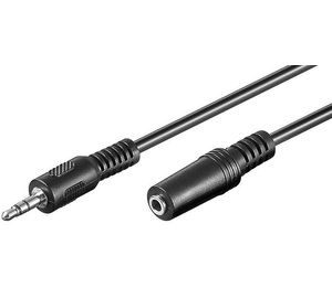Microconnect AUDLR10 audio cable 10 m 3.5mm Black