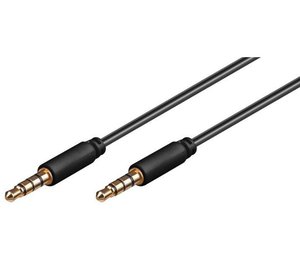 Microconnect IPOD011 audio cable 0.5 m 3.5mm Black