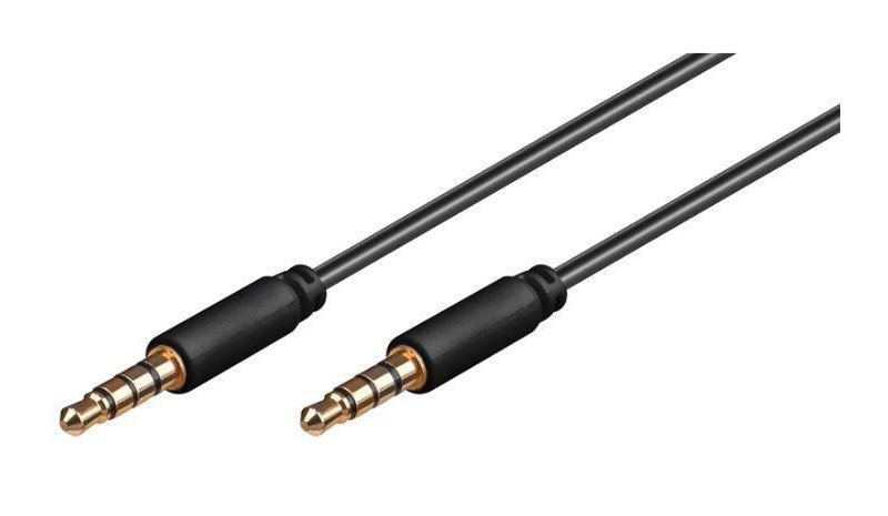 Microconnect IPOD011 audio cable 0.5 m 3.5mm Black
