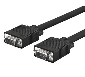 Microconnect MONGG2B VGA cable 2 m VGA (D-Sub) Black