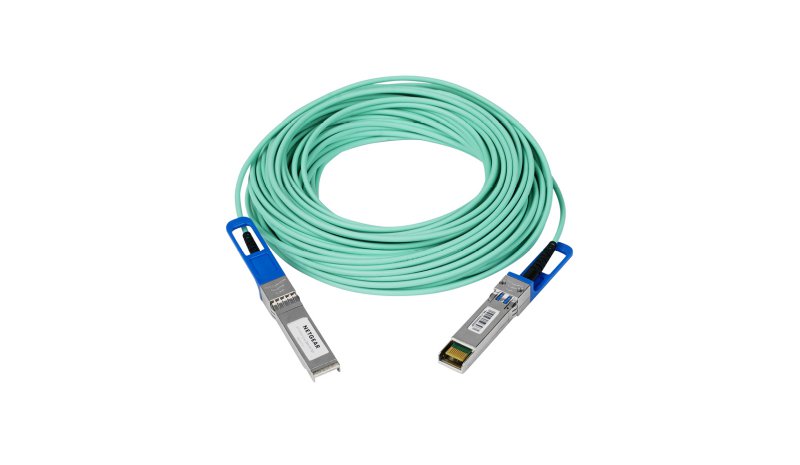 NETGEAR AXC7620 InfiniBand/fibre optic cable 20 m SFP+ Turquoise