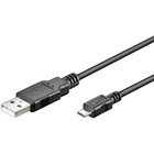 Microconnect USBABMICRO5 USB cable USB 2.0 5 m USB A Micro-USB B Black