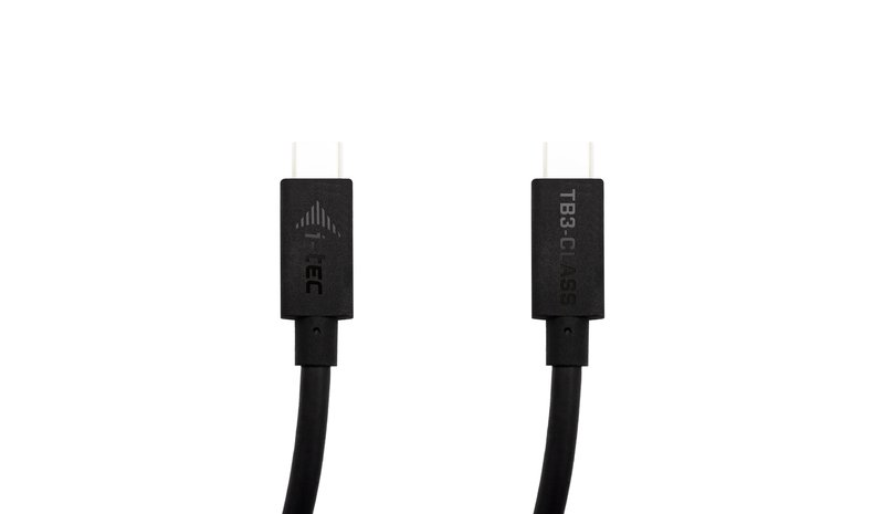 i-tec Thunderbolt 3 – Class Cable, 40 Gbps, 100W Power Delivery, USB-C Compatible, 150cm