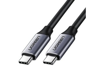 Ugreen 50751 USB cable Thunderbolt 3 1.5 m USB C 60 W Black, Silver