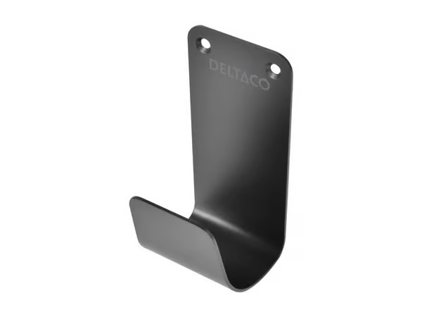 Deltaco E-Charge Cable Hook Stainless Steel SS304 black