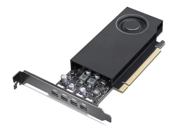 Lenovo RTX A1000 - 8GB GDDR6 RAM - Näytönohjaimet