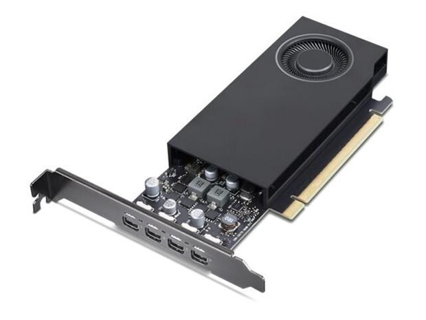 Lenovo RTX A1000 - 8GB GDDR6 RAM - Näytönohjaimet