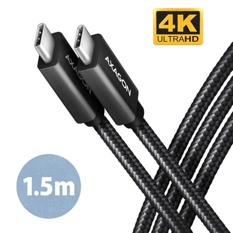 AXAGON BUCM32-CM15AB - USB-C cable - 24 pin USB-C to 24 pin USB-C