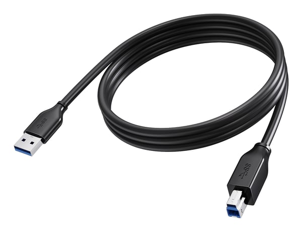 Vision - USB cable - USB Type A to USB Type B - 2 m – kuva 2/2