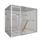 Trekker Kissan ulkohäkki 2,5 x 1,5 x 1,95 m