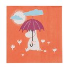 Moomin Arabia Muumi paperiservetti Sateenvarjon alla, 20-pack
