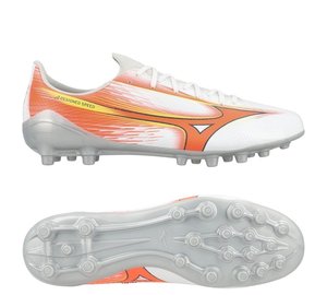 Mizuno Alpha III Select AG Prism - Valkoinen/Oranssi/Evening Prim