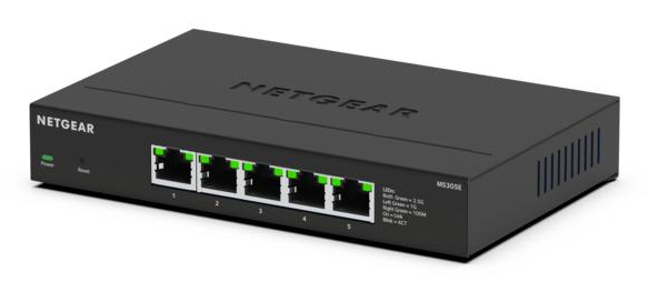 Netgear MS305E 5-Port 2.5G Multi-Gigabit Ethernet Smart Switch