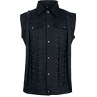 Vixxsin - Nolen Vest Mens Black - Liivi - Miehet - Musta