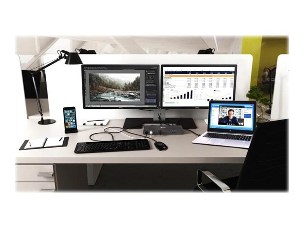 i-tec USB 3.0 / USB-C / Thunderbolt 3 Dual Display Docking Station