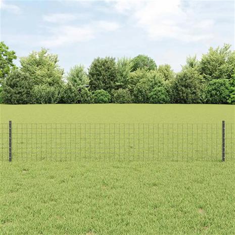 vidaXL Aitalatu 5 pcs Harmaa 40 cm Teräs