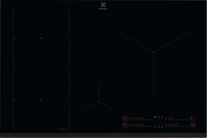 Electrolux HOX860MF Black Built-in 78 cm Zone induction hob 4 zone(s)