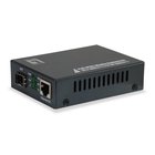 LevelOne RJ45 to SFP Gigabit Media Converter, PoE PSE