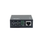 LevelOne Smart Gigabit RJ45-SC Media Converter, Single-Mode Fiber, 1310nm, 20km, Compatible with 19-inch rack-mountable chassis