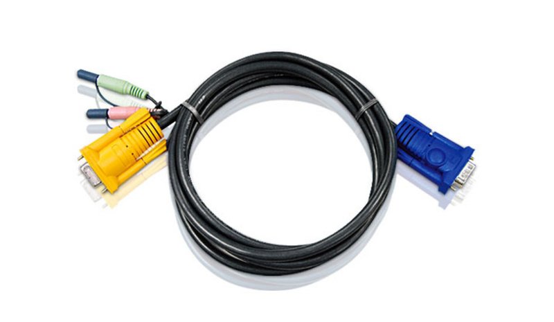 ATEN 2L5205A KVM cable Black 5 m