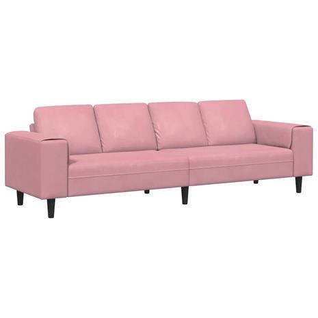 Sohvasetti Pinkki Sametti – kuva 5/6