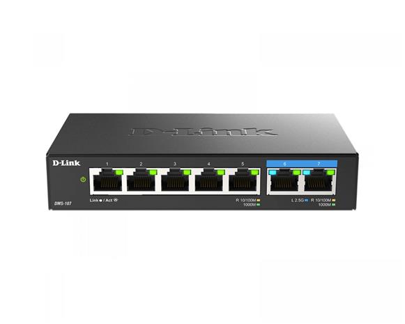 D-Link DMS-107/E, kytkin