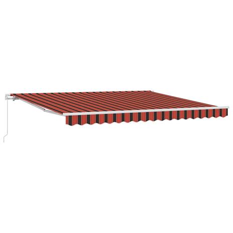 vidaXL Aurinkovarjo 400 × 350 cm Polyesteri