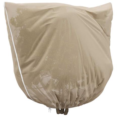 vidaXL Pakkassuoja kasviryhmille 3 pcs Beige 3 x 3,93 m