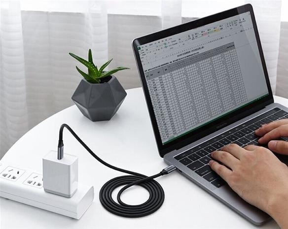 Ugreen 50751 USB cable Thunderbolt 3 1.5 m USB C 60 W Black, Silver
