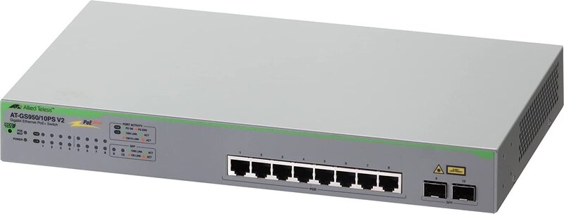 Allied Telesis AT-GS950/10PS, kytkin