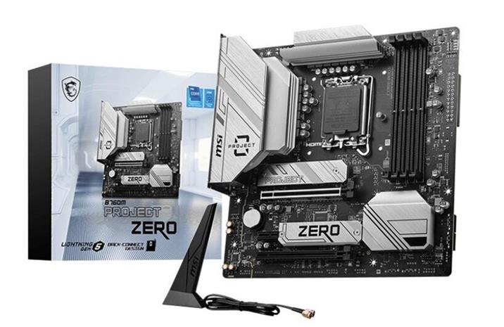 MSI B760M Ptoject Zero Intel B760 LGA 1700 micro ATX
