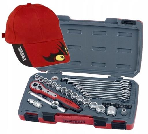 Työkalusarja Teng Tools T3840; 3/8''; 39 kpl.